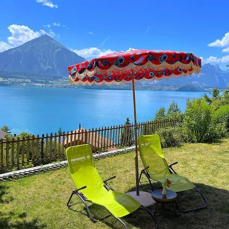 Thun Alps Scenic Views And Concierge By Swisshut Alpesi faház