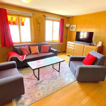 Alpesi faház Thun Alps Scenic Views And Concierge By Swisshut Merligen