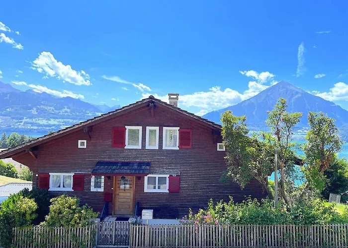 Thun Alps Scenic Views And Concierge By Swisshut Merligen